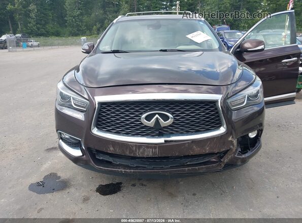 5N1DL0MM5KC524117 2019 INFINITI QX60 Brown Vista frontal
