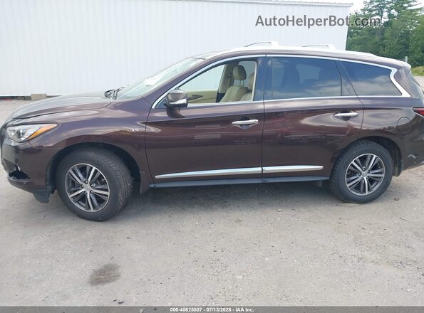 5N1DL0MM5KC524117 2019 INFINITI QX60 Brown 