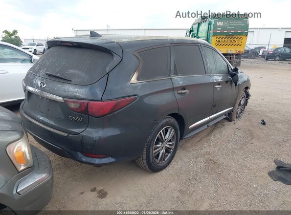 5N1DL0MM5LC506461 2020 INFINITI QX60 Black Հետևի աջ