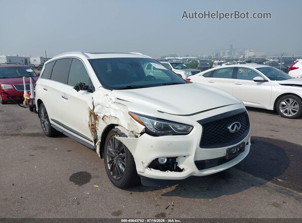 5N1DL0MM5LC527259 2020 INFINITI QX60 White წინა ხედი