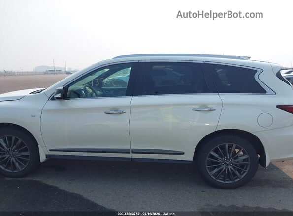 5N1DL0MM5LC527259 2020 INFINITI QX60 White სალონის 360-გრადუსიანი ხედი