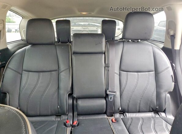 5N1DL0MM5LC538889 2020 INFINITI QX60 White Vista de los asientos traseros