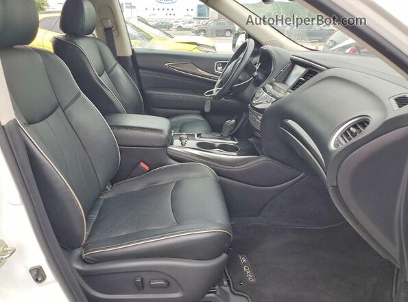 5N1DL0MM5LC538889 2020 INFINITI QX60 White Vista interior delantera