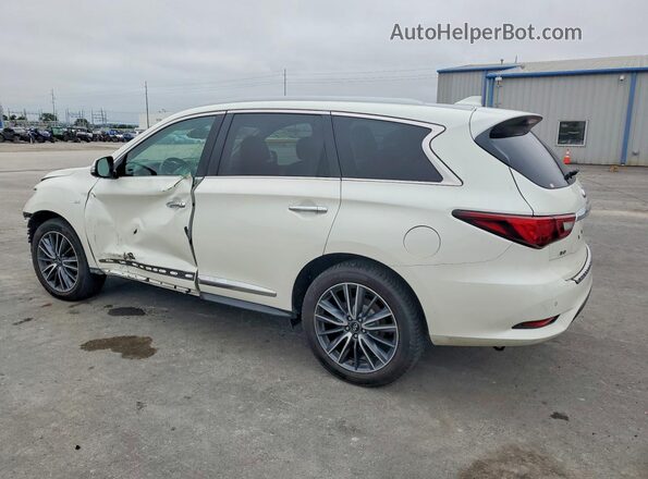 5N1DL0MM5LC538889 2020 INFINITI QX60 White Trasero izquierdo