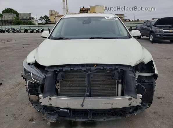 5N1DL0MM5LC538889 2020 INFINITI QX60 White Vista frontal