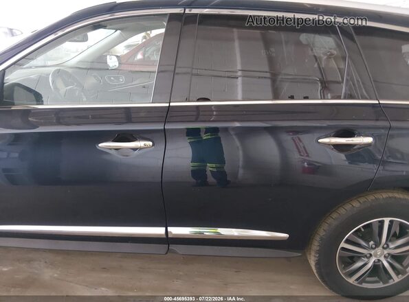 5N1DL0MM6HC545194 2017 INFINITI QX60 Blue Widok wnętrza 360 stopni