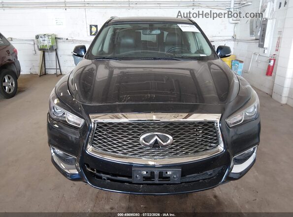 5N1DL0MM6HC545194 2017 INFINITI QX60 Blue Widok zestawu wskaźników