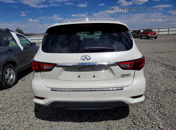 5N1DL0MM6HC559418 2017 INFINITI QX60 Белый Вид сзади