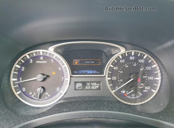 5N1DL0MM6HC559418 2017 INFINITI QX60 Белый Вид щитка приборов