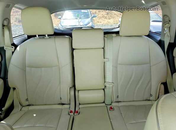 5N1DL0MM6HC559418 2017 INFINITI QX60 Белый Вид задних сидений