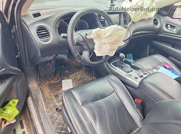5N1DL0MM6JC506353 2018 INFINITI QX60 Black Vista del salpicadero