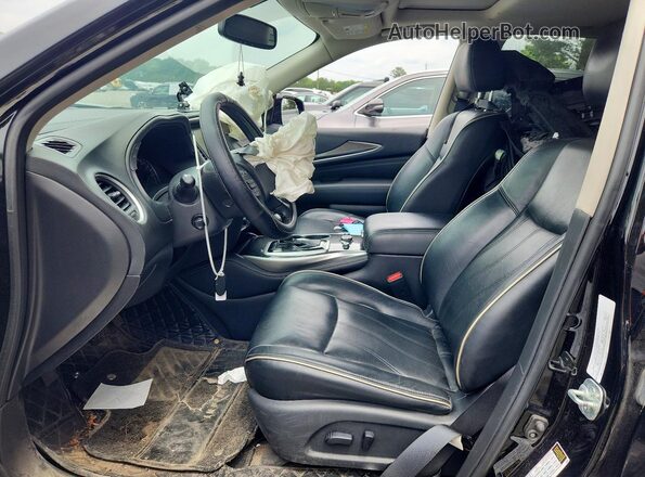 5N1DL0MM6JC506353 2018 INFINITI QX60 Black Vista interior delantera