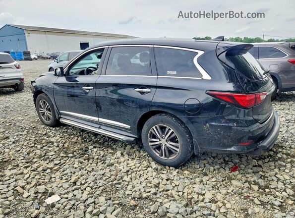 5N1DL0MM6JC506353 2018 INFINITI QX60 Black Trasero izquierdo