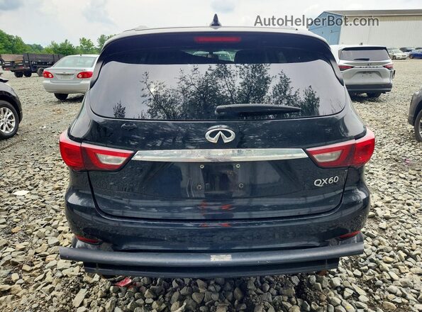5N1DL0MM6JC506353 2018 INFINITI QX60 Black Vista trasera