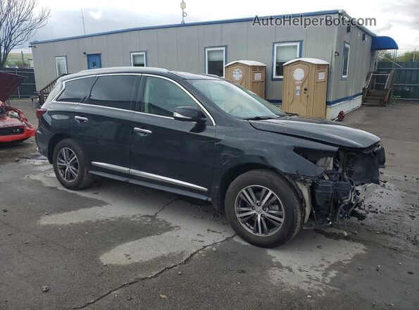 5N1DL0MM6JC506594 2018 INFINITI QX60 Black Առջևի աջ