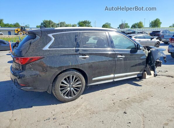 5N1DL0MM6JC507275 2018 INFINITI QX60 Черный Задняя правая четверть