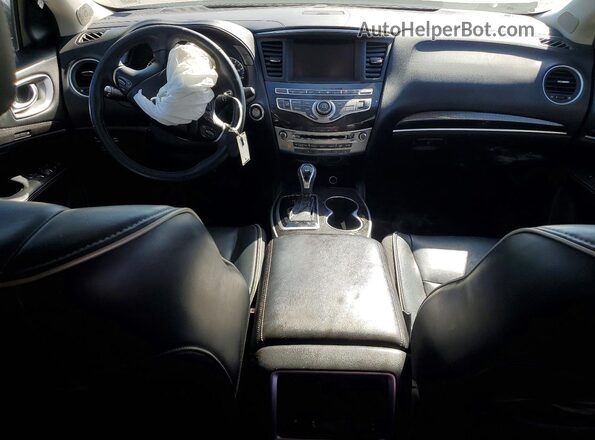 5N1DL0MM6JC507275 2018 INFINITI QX60 Черный Вид панели приборов