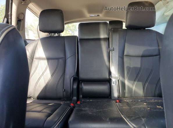 5N1DL0MM6JC507275 2018 INFINITI QX60 Черный Вид задних сидений
