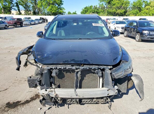 5N1DL0MM6JC507275 2018 INFINITI QX60 Черный Вид спереди