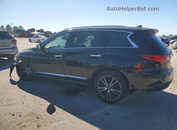 5N1DL0MM6JC507275 2018 INFINITI QX60 Черный Задняя левая четверть