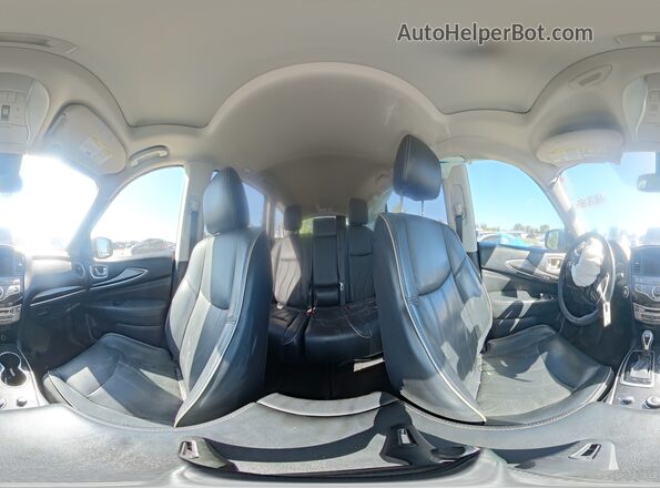 5N1DL0MM6JC507275 2018 INFINITI QX60 Черный Панорамный вид салона 360°