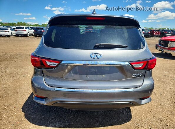 5N1DL0MM6JC508586 2018 INFINITI QX60 Gray Հետևի տեսք