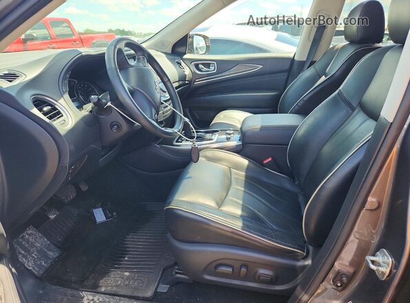 5N1DL0MM6JC508586 2018 INFINITI QX60 Gray Սալոնի դիմացի տեսք