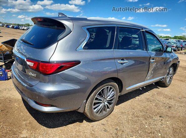 5N1DL0MM6JC508586 2018 INFINITI QX60 Gray Հետևի աջ