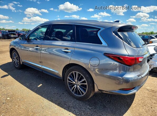 5N1DL0MM6JC508586 2018 INFINITI QX60 Gray Հետևի ձախ