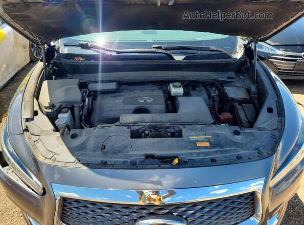 5N1DL0MM6JC508586 2018 INFINITI QX60 Gray Սալոնի հետևի տեսք