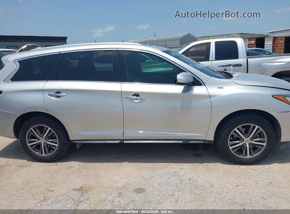 5N1DL0MM6JC516669 2018 INFINITI QX60 Серебряный Вид задней части салона