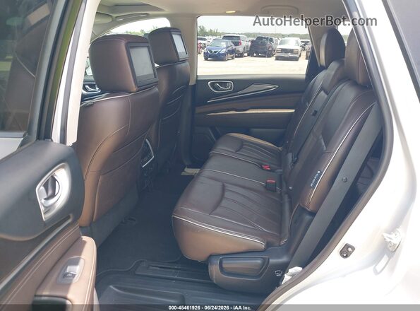 5N1DL0MM6JC516669 2018 INFINITI QX60 Серебряный 