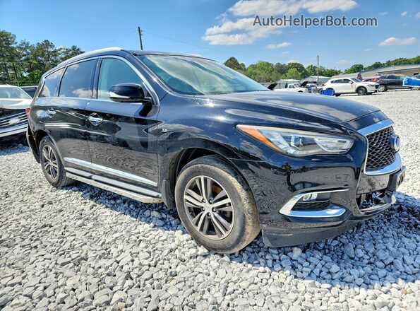5N1DL0MM6JC521080 2018 INFINITI QX60 Black Przód prawy