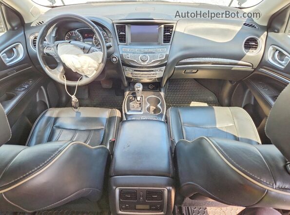 5N1DL0MM6JC521080 2018 INFINITI QX60 Black Widok deski rozdzielczej