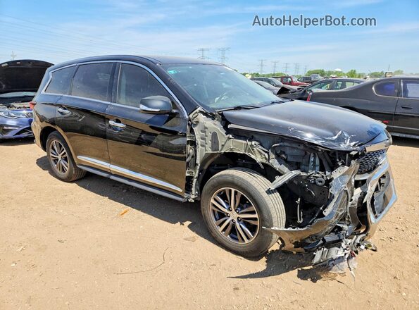 5N1DL0MM6JC521886 2018 INFINITI QX60 Black Առջևի աջ