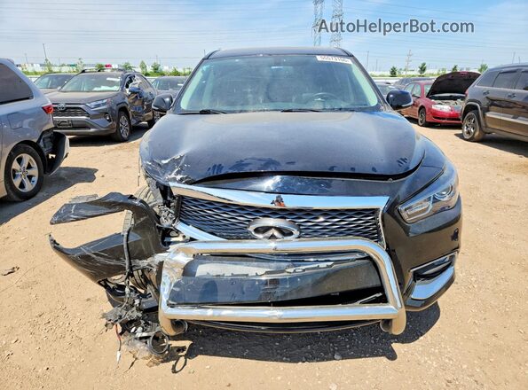 5N1DL0MM6JC521886 2018 INFINITI QX60 Black Դիմացի տեսք