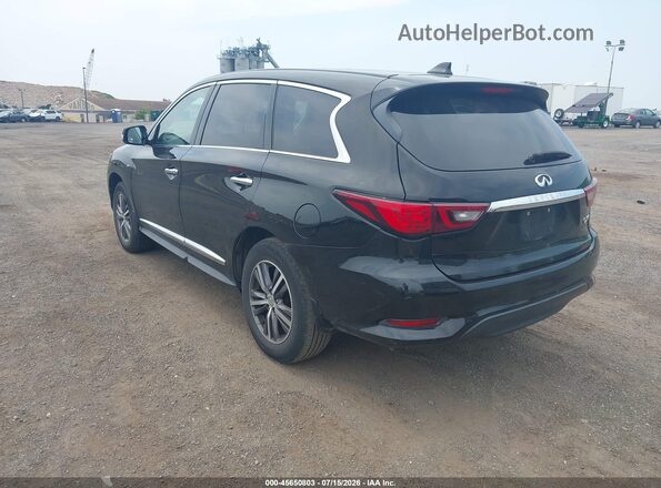 5N1DL0MM6JC531611 2018 INFINITI QX60 Black Rear left