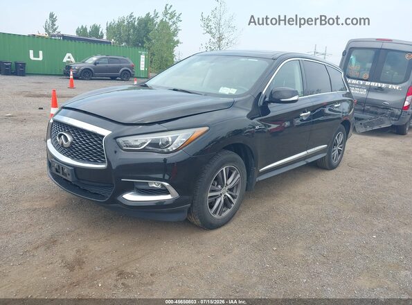 5N1DL0MM6JC531611 2018 INFINITI QX60 Black Front left