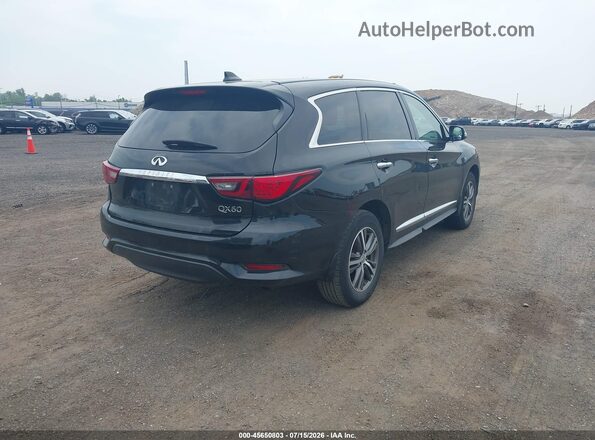 5N1DL0MM6JC531611 2018 INFINITI QX60 Black Rear right