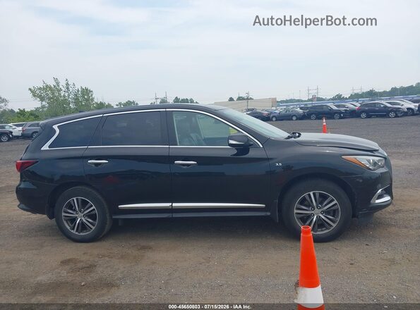 5N1DL0MM6JC531611 2018 INFINITI QX60 Black Rear interior view
