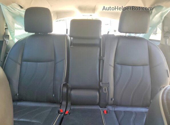 5N1DL0MM6KC512560 2019 INFINITI QX60 Gray Widok tylnych siedzeń