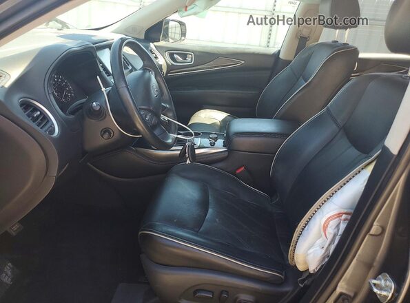 5N1DL0MM6KC512560 2019 INFINITI QX60 Gray Widok wnętrza z przodu