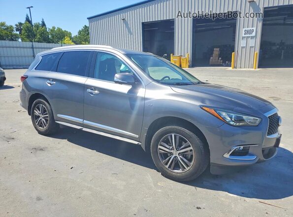 5N1DL0MM6KC512560 2019 INFINITI QX60 Gray Przód prawy