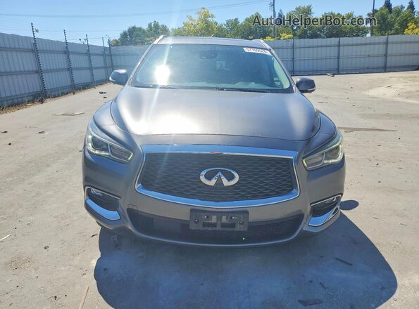 5N1DL0MM6KC512560 2019 INFINITI QX60 Gray Widok z przodu