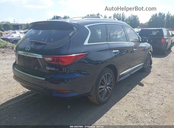 5N1DL0MM6KC528113 2019 INFINITI QX60 Blue Հետևի աջ