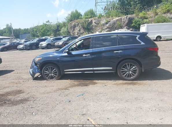 5N1DL0MM6KC528113 2019 INFINITI QX60 Blue Սալոնի 360 աստիճան տեսք