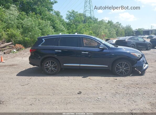 5N1DL0MM6KC528113 2019 INFINITI QX60 Blue Սալոնի հետևի տեսք