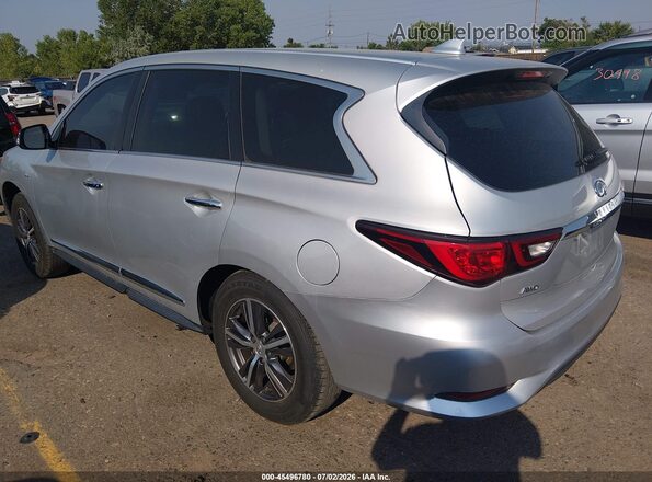 5N1DL0MM6KC557630 2019 INFINITI QX60 Gray უკანა მარცხენა