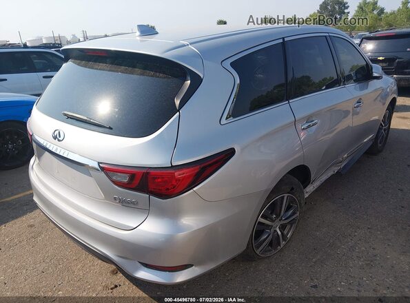 5N1DL0MM6KC557630 2019 INFINITI QX60 Gray უკანა მარჯვენა