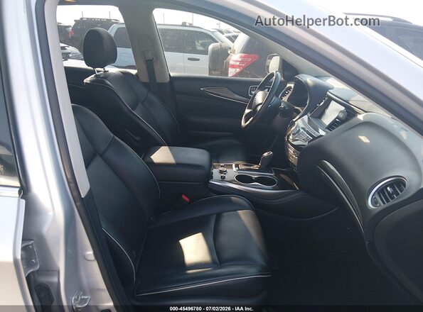 5N1DL0MM6KC557630 2019 INFINITI QX60 Gray წინა სალონის ხედი